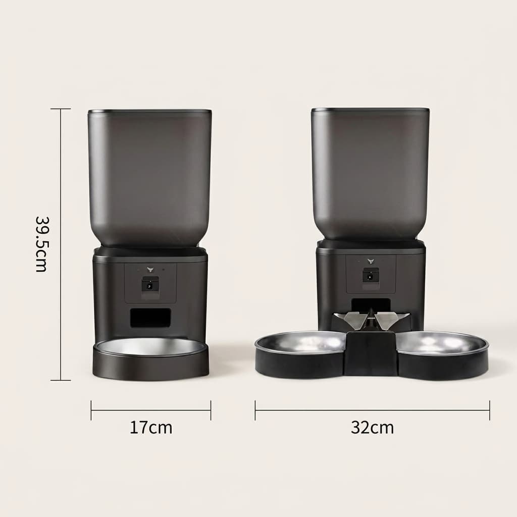 Distributeur Croquettes VisionFeed 8L