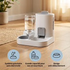 Distributeur Gravitaire Eau & Croquettes