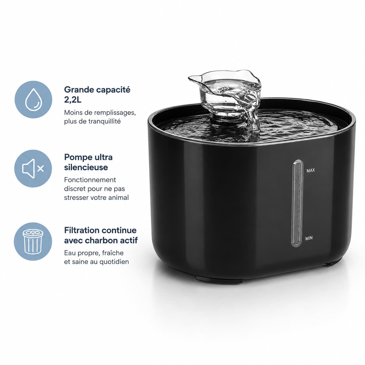 Fontaine CatEars Flow 2,2L