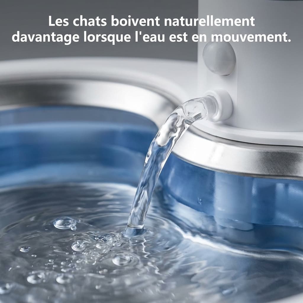 Fontaine Chat CrystalSteel 2,5L