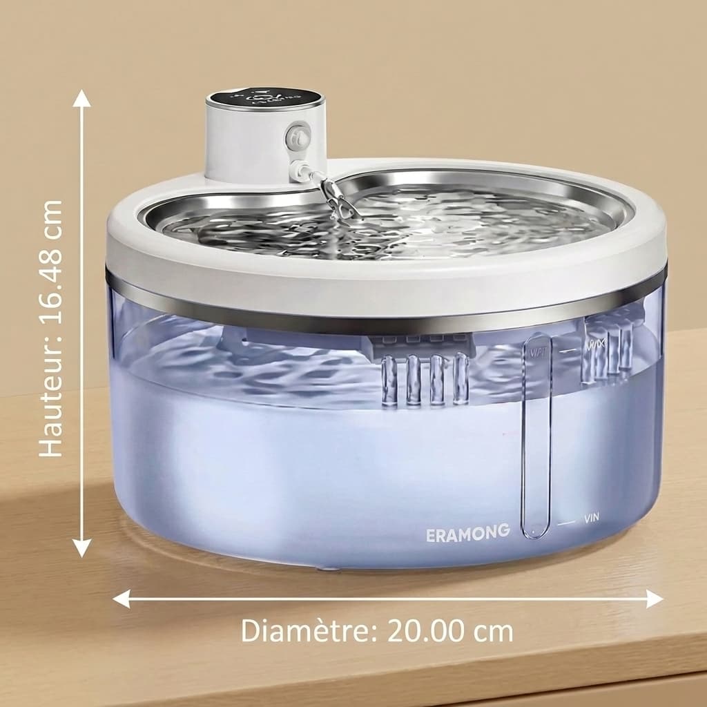 Fontaine Chat CrystalSteel 2,5L