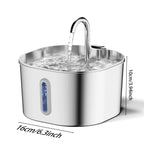 Fontaine Chat CubeFlow Inox 2,2L