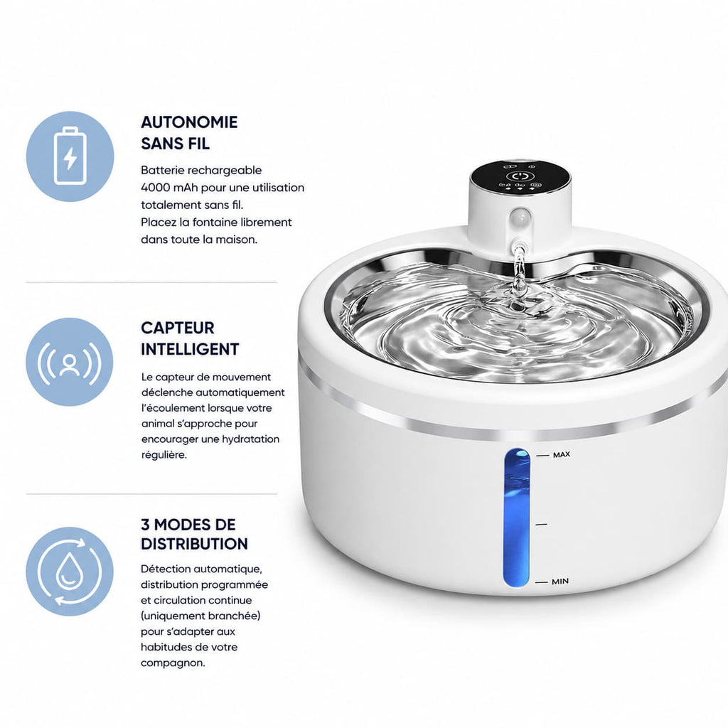Fontaine Chat FlowSense 2,5L