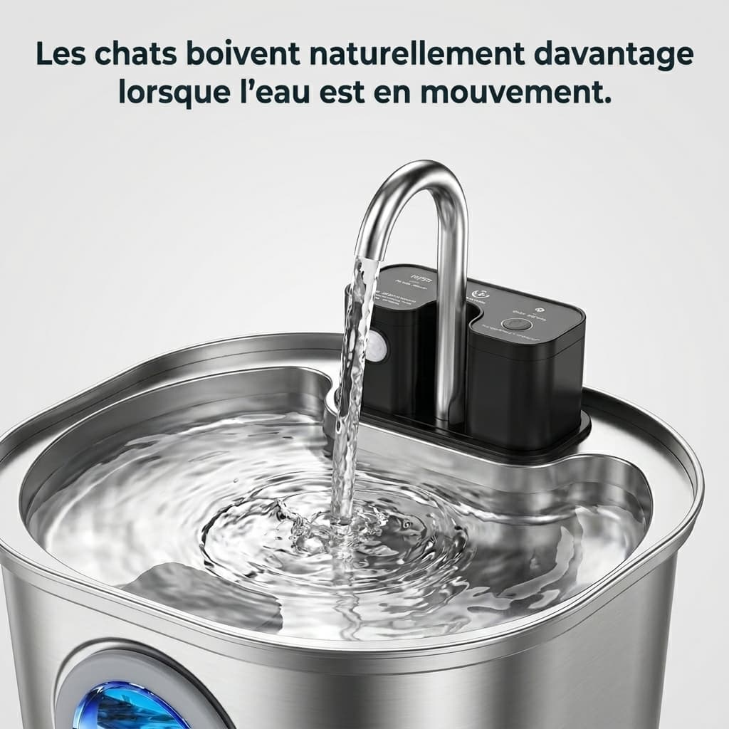 Fontaine Chat FreedomFlow Inox 3,2L