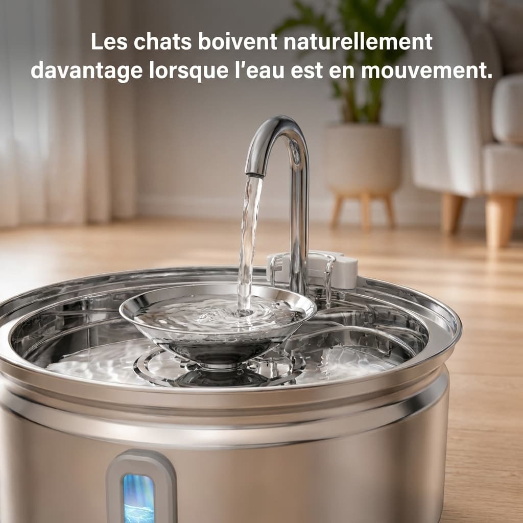 Fontaine Chat InoxSense 3,2L