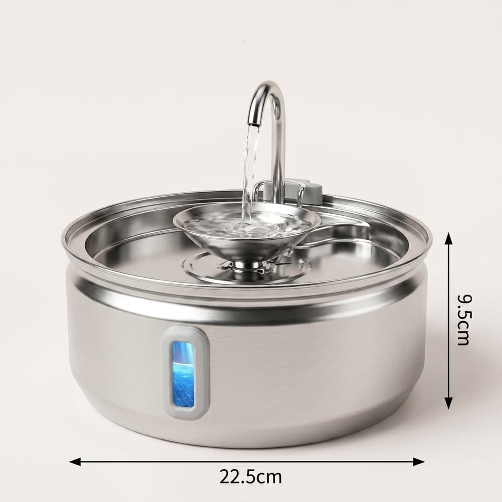 Fontaine Chat InoxSense 3,2L