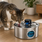 Fontaine Chat NomadFlow Inox