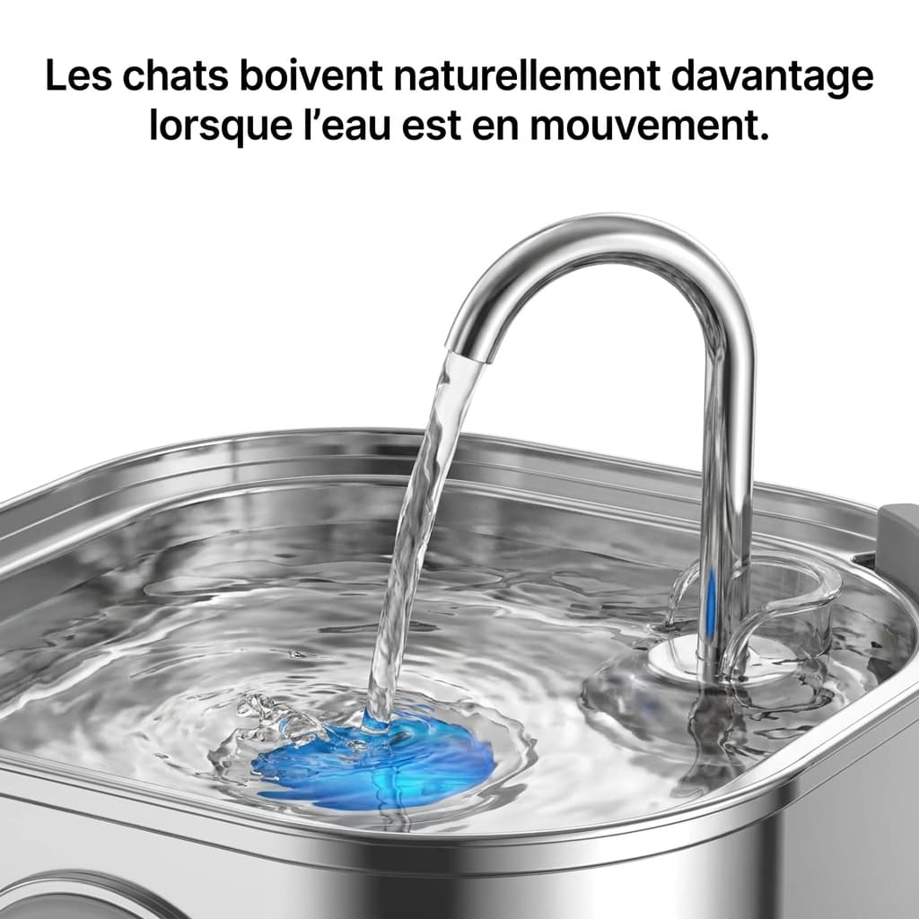 Fontaine Chat PureView Inox 3,2L