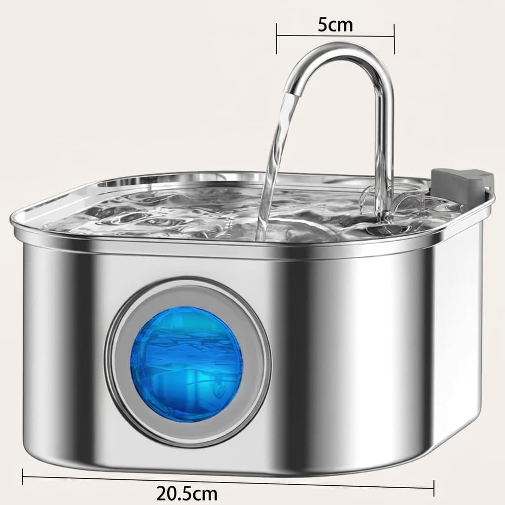 Fontaine Chat PureView Inox 3,2L