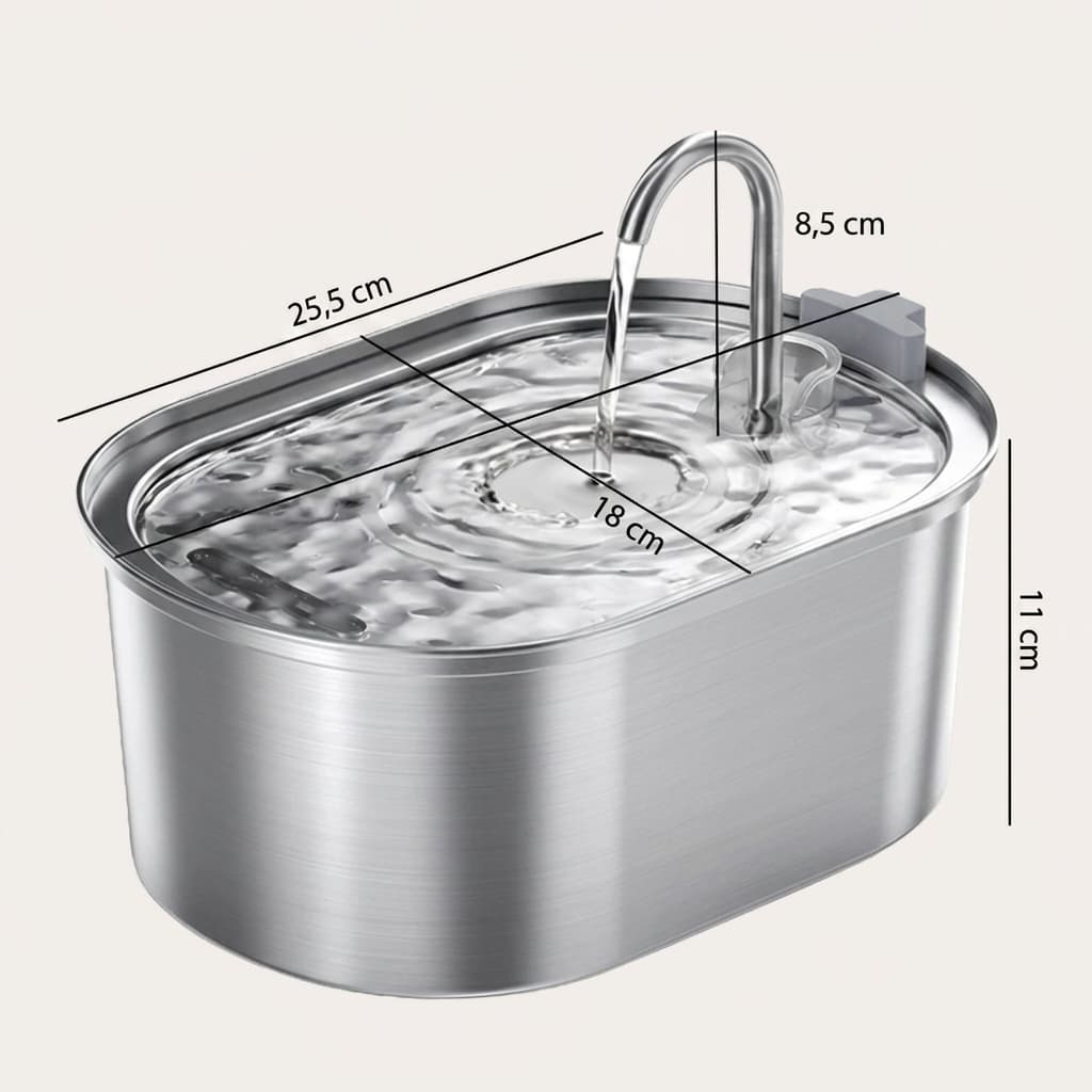 Fontaine Chat SmartFlow Inox 3,2L