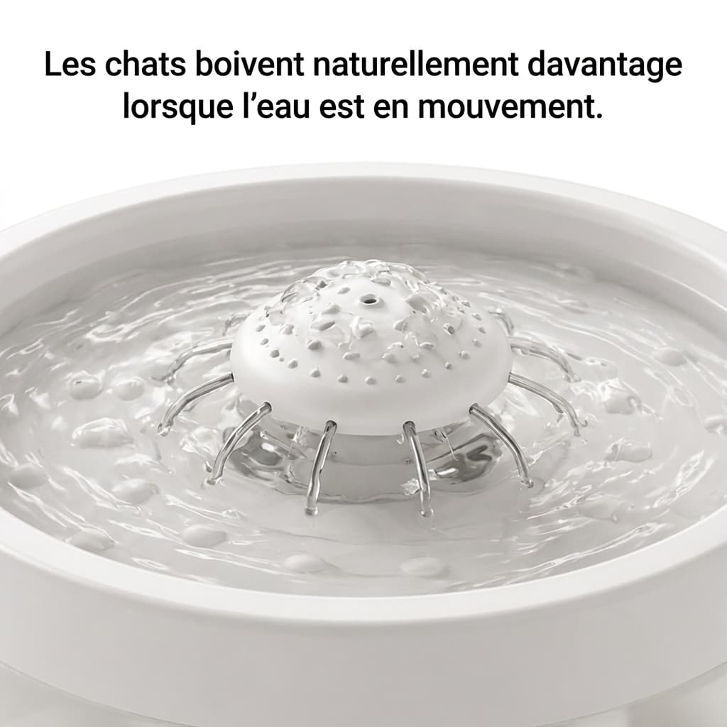 Fontaine à Eau Automatique Compacte 1,8L