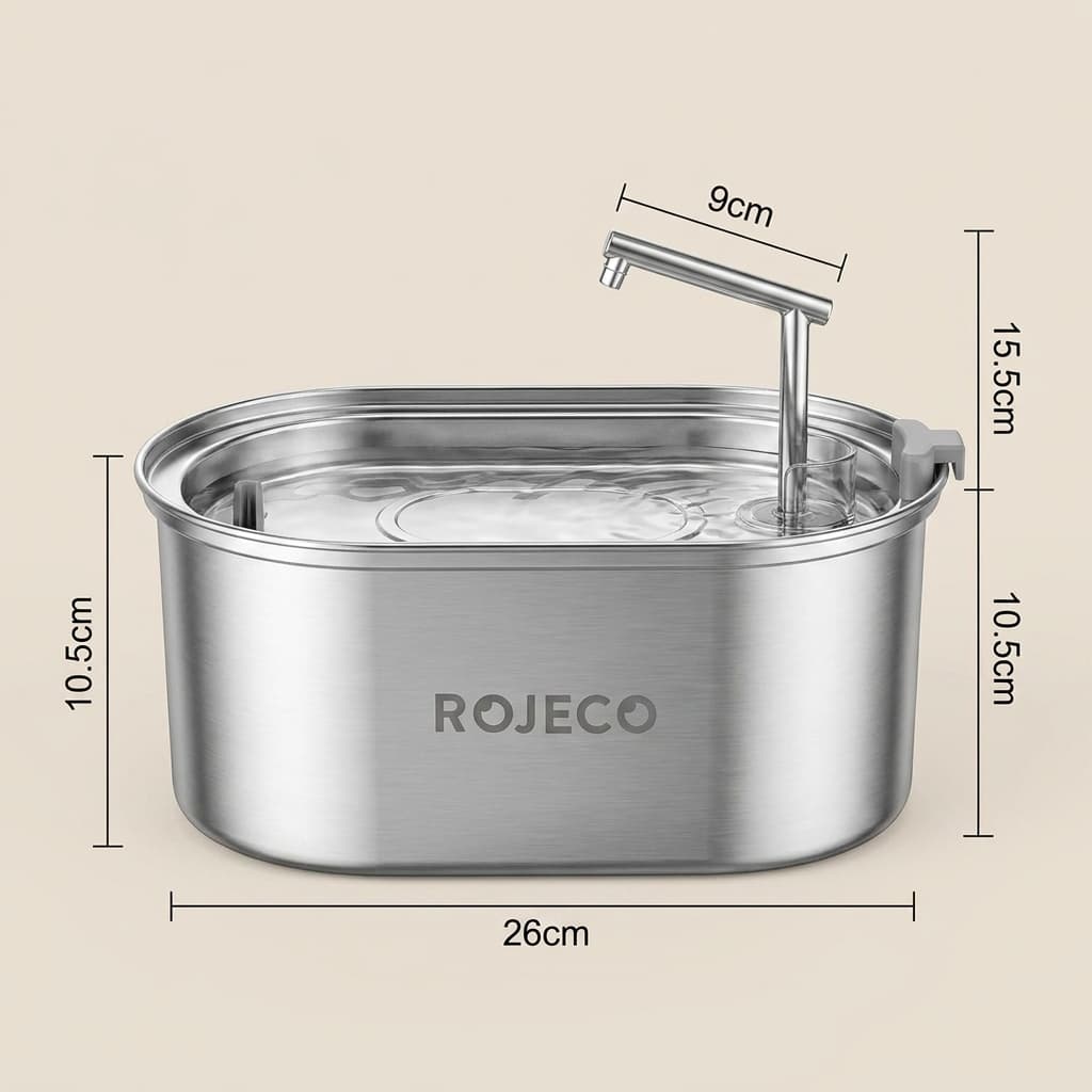 Fontaine à Eau Inox 3,2L