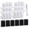 Kit 6 Filtres + 6 Mousses de Remplacement