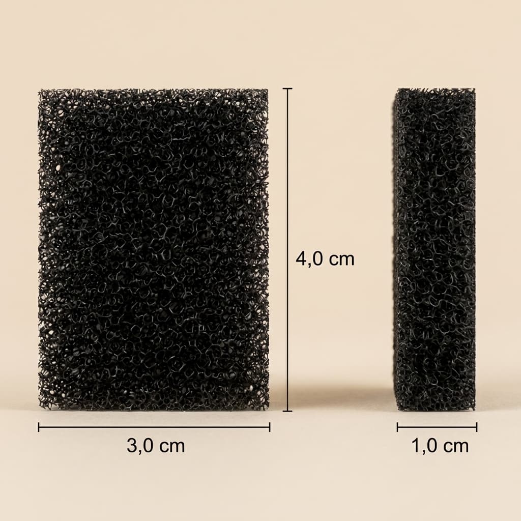 Lot de 12 Mousses de Préfiltration