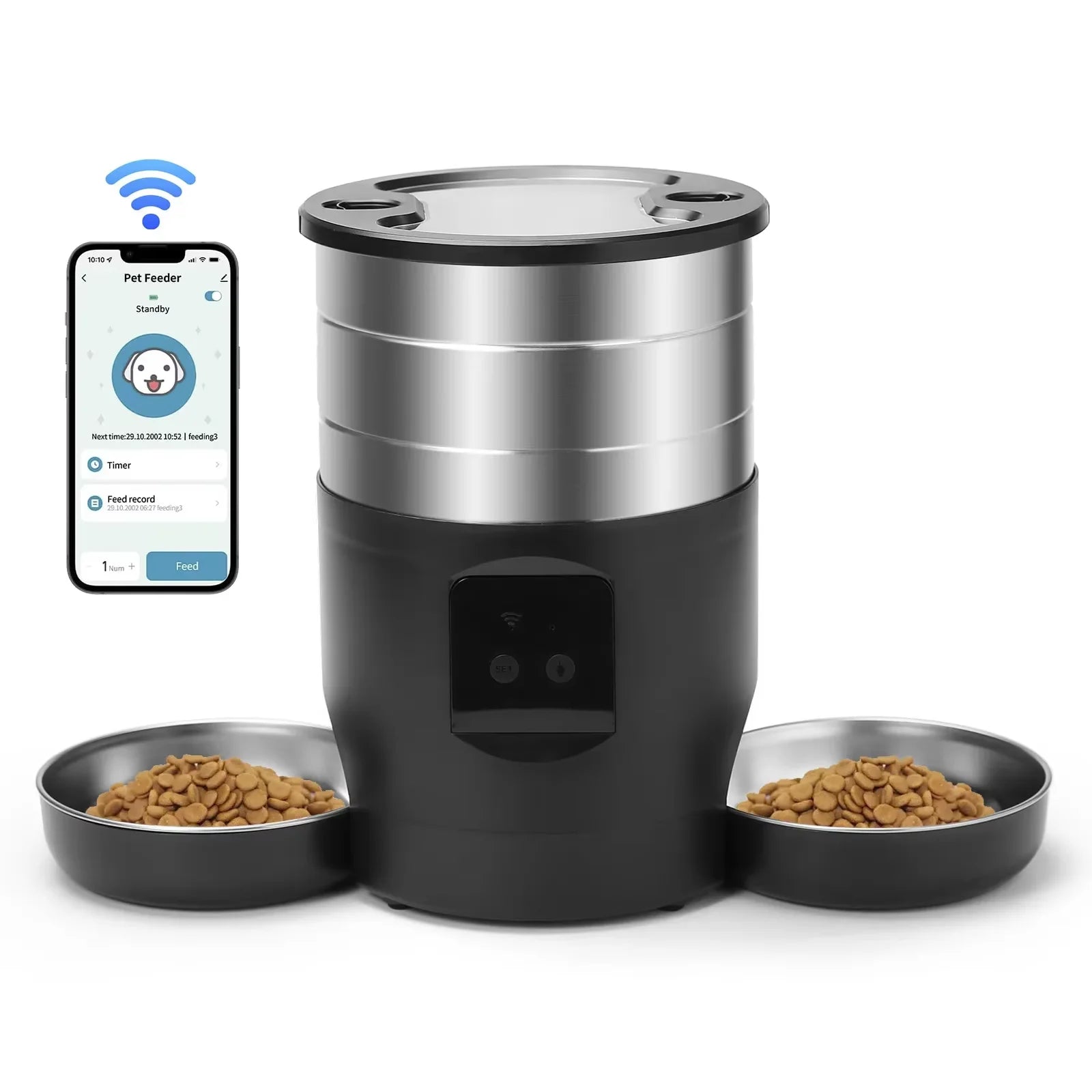Distributeur Croquettes DuoMeal 4,5L