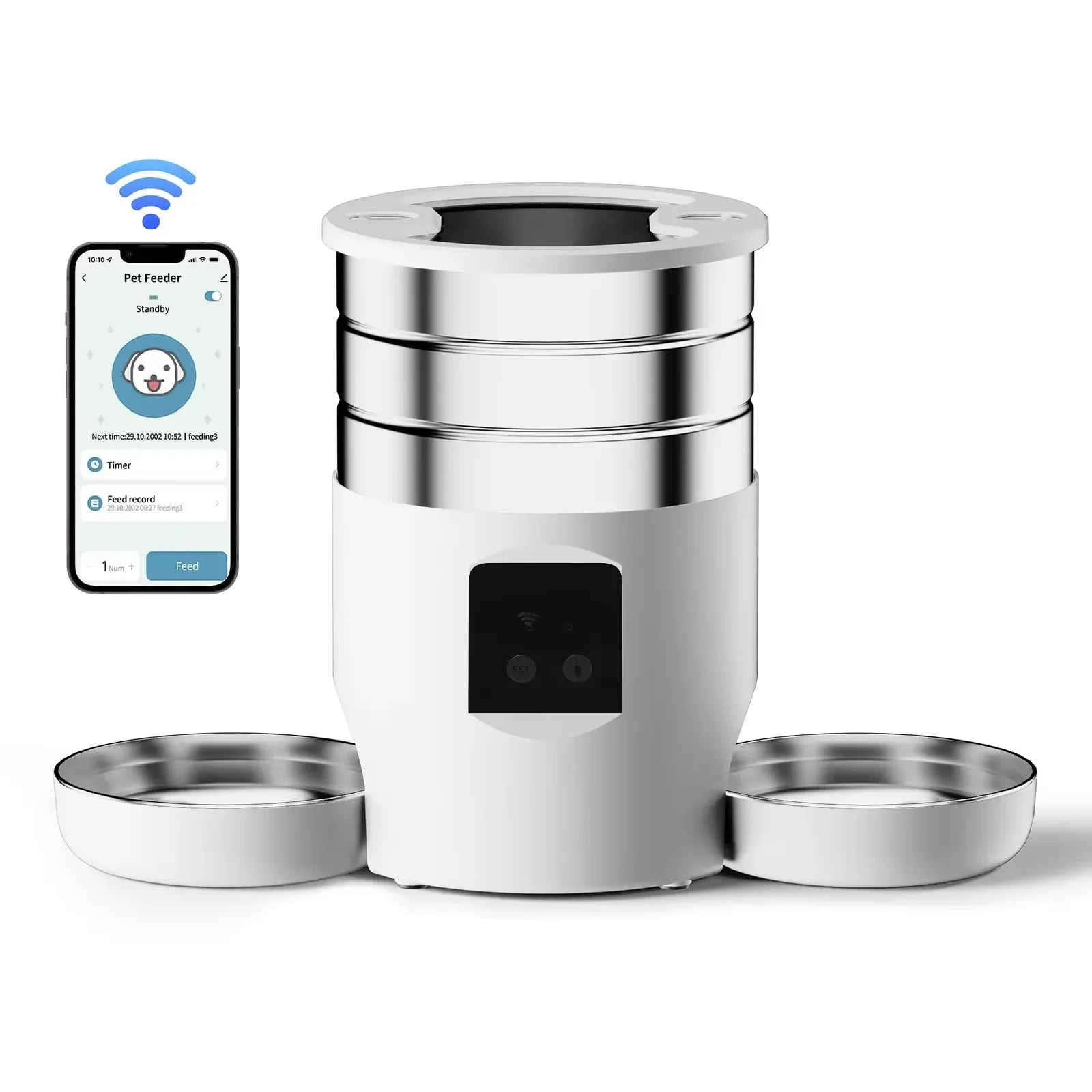 Distributeur Croquettes DuoMeal 4,5L