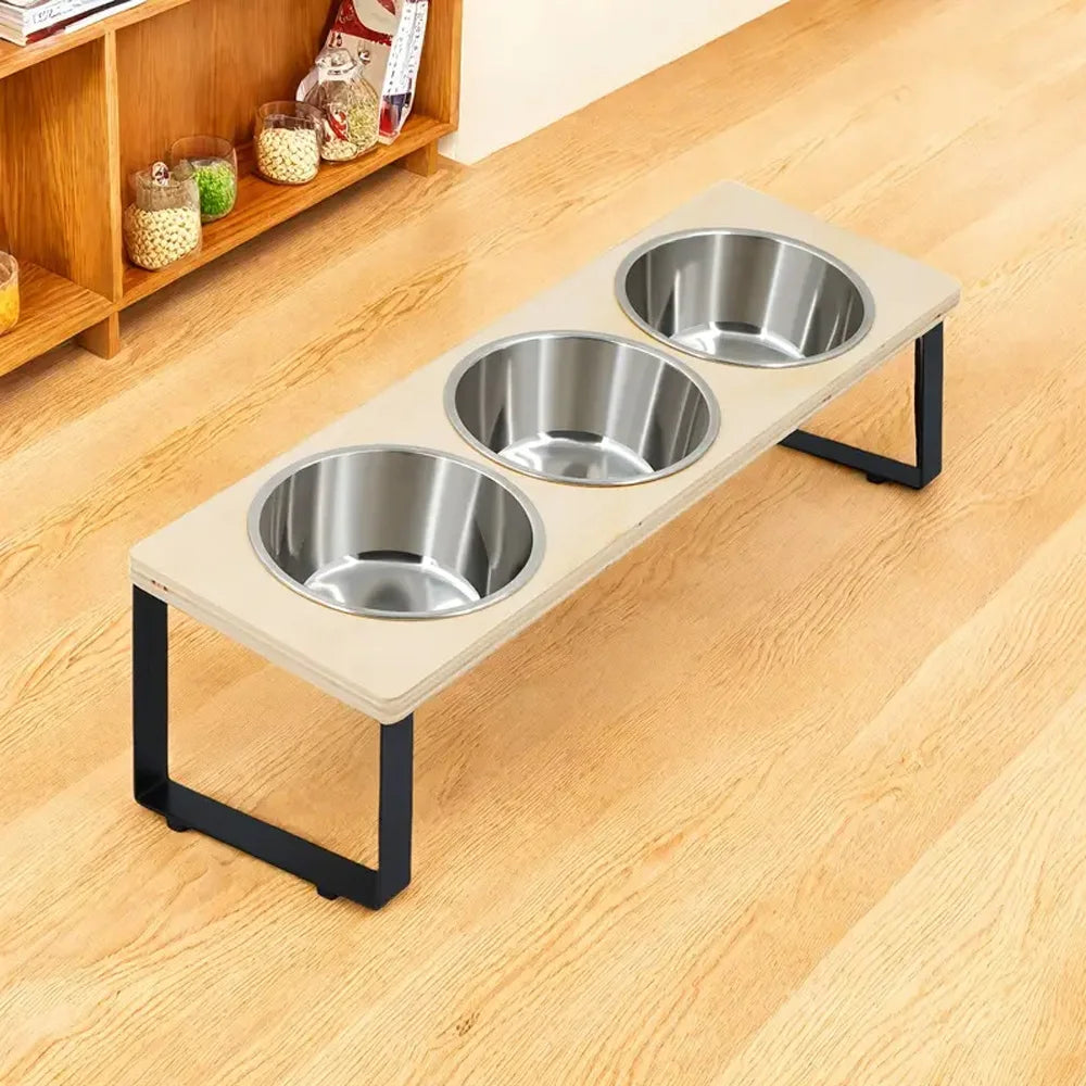 Station Repas Triple Bols Inox 15°