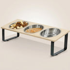 Station Repas Triple Bols Inox 15°
